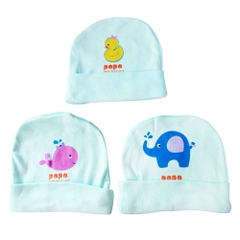 Nón bo màu sơ sinh