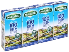 Nutimilk Nuvi 100% ít đường 180ml