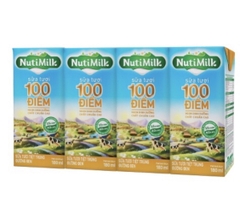 Nuti Nutimilk trân châu đường đen 180ml