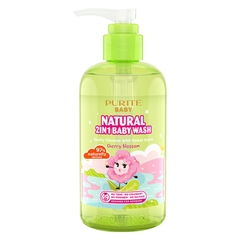 Purite Baby tắm gội hoa anh đào 250ml