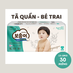Tã quần Bosomi Organique Bé Trai XL30