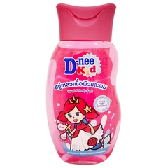Tắm gội Dnee Kids trên 3 tuổi hồng 200ml