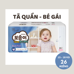 Tã quần Bosomi Wonder Bé Gái XL26