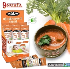 Bột niêm cà rốt cho bé 9 Nghĩa 48g