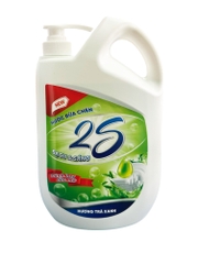 Nước rửa chén 2S Hương Trà Xanh 2.1Kg