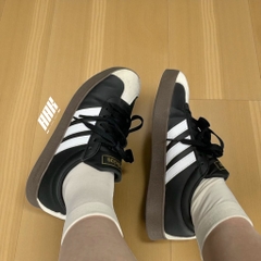 ADIDAS VL COURT CLASSIC BLACK/WHITE GUM ( JQ2471)