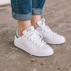 ADIDAS STAN SMITH WHITE GREEN B24105