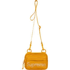 SUPREME SMALL SHOULDER BAG YELLOW SS 2020