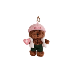 Valentine Teddy Bear Keyring 2026