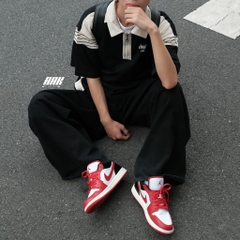 AIR JORDAN 1 LOW " REVERSE BLACK TOE ( DC0774 160)