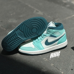 AIR JORDAN 1 MID BLEACHED TURQUOISE (DZ3745 300)