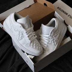AIR JORDAN 1 LOW QUILTED WHITE ( DB6480 100)