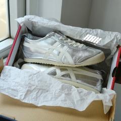 ONITSUKA MEXICO 66 SILVER/OFFWHITE (1183B566-021)