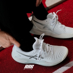Asics GEL-RESOLUTION 9 White/Pure Silver (1042A208 100)