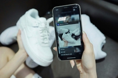 NIKE AIR FORCE 1 SHADOW TRIPLE WHITE - CI0919 100