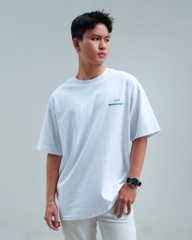 YONSEI 'Mathematic' LOGO STANDARD ALL WHITE T-SHIRT