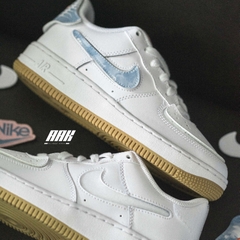 Nike Air Force 1/1 Low White Bleached Coral Gum - DM1020-100