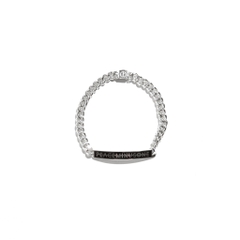 PMO LOGO BRACELET #1 BLACK