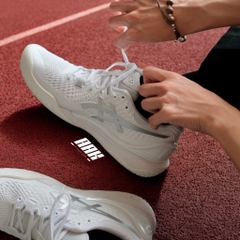 Asics GEL-RESOLUTION 9 White/Pure Silver (1042A208 100)