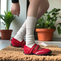 DAPHNE.LAB BALLET SHOES RED (88251 01001 107)