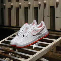 NIKE AIR FORCE 1 LOW '07 'WHITE/PICANTE RED' - DV0788 102