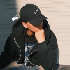 NIKE ESSENTIAL SWOOSH CAP/ BLACK (943091-010)