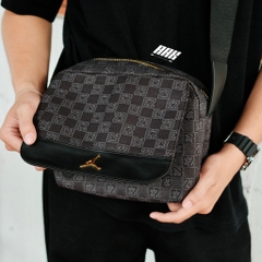 JORDAN SHOULDER BAG MONOGRAM / BLACK LIMITED EDITION  (FJ6790 010)