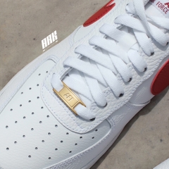 NIKE AIR FORCE 1 "WHITE RED" ( CZ0326 100 )