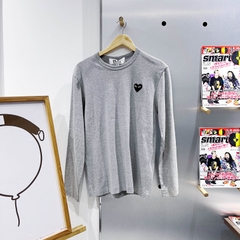 CDG BLACK PLAY COMME DES GARCONS LONGSLEEVE - AZ T122 051 1 4