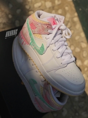 AIR JORDAN 1 MID PAINT DRIP - DD1666 100