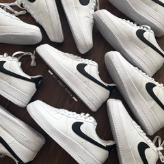 NIKE AIR FORCE 1 LOW WHITE BLACK - CT2302 100