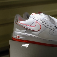 NIKE AIR FORCE 1 LOW '07 'WHITE/PICANTE RED' - DV0788 102