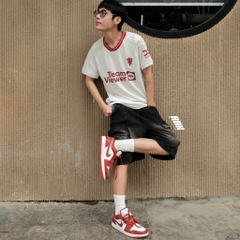 NIKE AIR JORDAN 1 LOW SE  "WHITE DUNE RED"  (FJ3459 160)