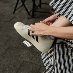 ADIDAS NEO STREET CHECK CREAM/WHITE GREEN (ID6061)