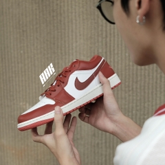 NIKE AIR JORDAN 1 LOW SE  "WHITE DUNE RED"  (FJ3459 160)