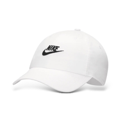 Nike Heritage 86 Futura Washed Cap - White - 913011 100