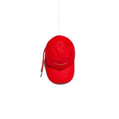 PMO COTTON CAP #4 RED