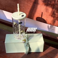 Starbucks China 2026 Spring Auspicious Pattern Glass Cup