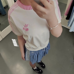 Adidas x Disney Cheshire Cat / Pink (KY8315 ) short Tee