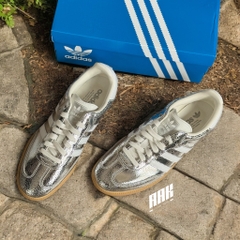ADIDAS SAMBA OG  "SILVER METALLIC" (JR0035)