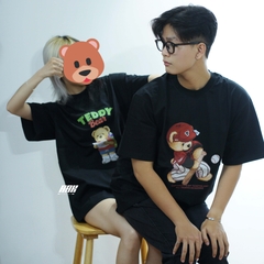 TEDDY ISLAND TEE - TEDDY TRAVEL (22SS09) - BLACK