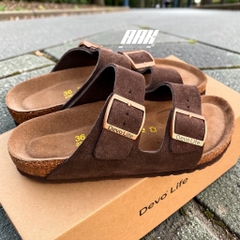 Devo Life Double Strap Arizona Suede / DARK BROWN (119WR02618)