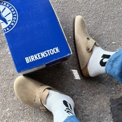 BIRKENSTOCK BOSTON OILED LEATHER / TOBACCO BROWN ( 0960811/0960813 )