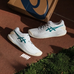 Asics GEL-RESOLUTION 9 White/Green (1042A246 101)