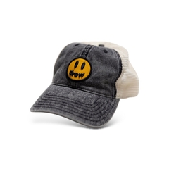 DREW HOUSE MASCOT TEAM HAT 'FADED BLACK' - (DH 102LP MCFBOW)