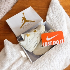 NIKE AIR JORDAN 4 ‘SAIL METALLIC GOLD’ - (AQ9129-170)