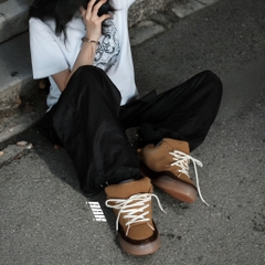 ROUJERDA CHUNKY SHOE - BROWN