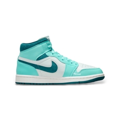 AIR JORDAN 1 MID BLEACHED TURQUOISE (DZ3745 300)