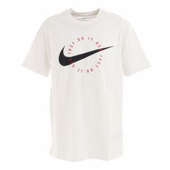 NIKE LOGO ALPHABET PRINTING BLACK SWOOSH (DA8866 100 )