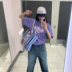 Adidas x Disney Cheshire Cat Loose Fit / PURPLE ( KY8306 )